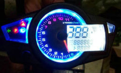 オートバイ  部品  液晶  メーター  KOSO  コード表  キング·コング  ペダル  改装   12インチ