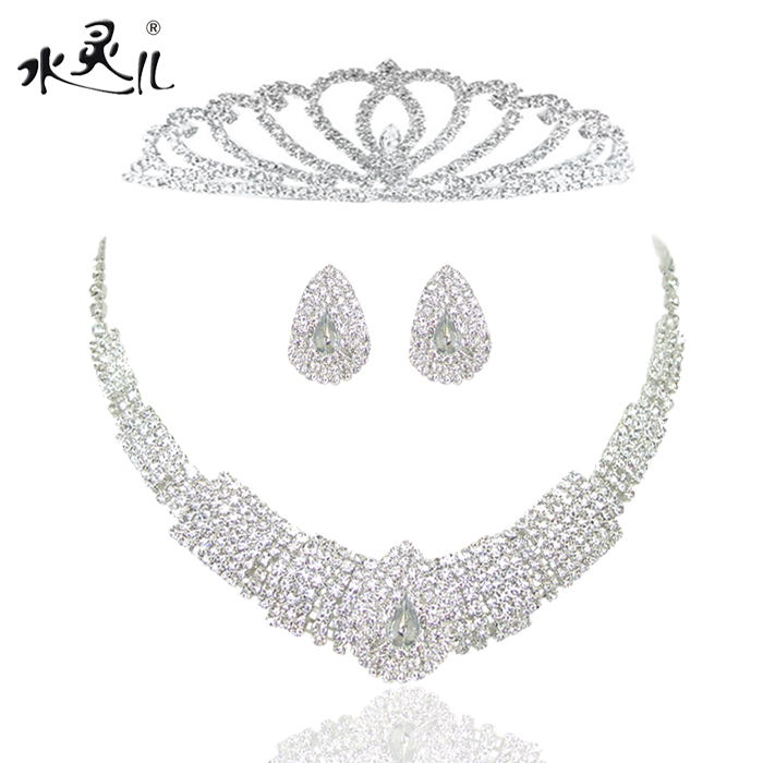ウエディングドレスのアクセサリー 花嫁のアクセサリー 愛の滴 ラグジュアリー ダイヤモンド
