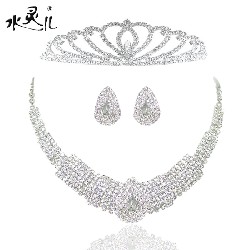 ウエディングドレスのアクセサリー 花嫁のアクセサリー 愛の滴 ラグジュアリー ダイヤモンド