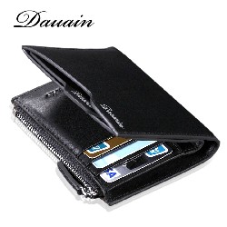 財布 二つ折財布 ブラック つるつる手触り  ショートセクション 柔らかい本皮製