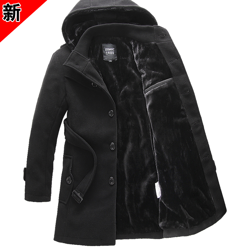 メンズ ウインドブレーカー 2013秋冬 厚手 コート スリム 韓国風 ファッション カジュアル